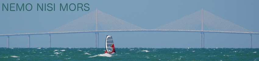 Sunshine Skyway Bridge from Anna Maria Island (Florida, United States), March 2014 (Photo: Anders Gustafson)